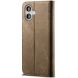 Чехол-книжка UniCase Jeans Wallet для Apple iPhone 16 - Khaki (360711K). Фото 6 из 7