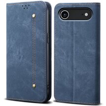 Чохол-книжка UniCase Jeans Wallet для Apple iPhone 17 Air - Blue: фото 1 з 6