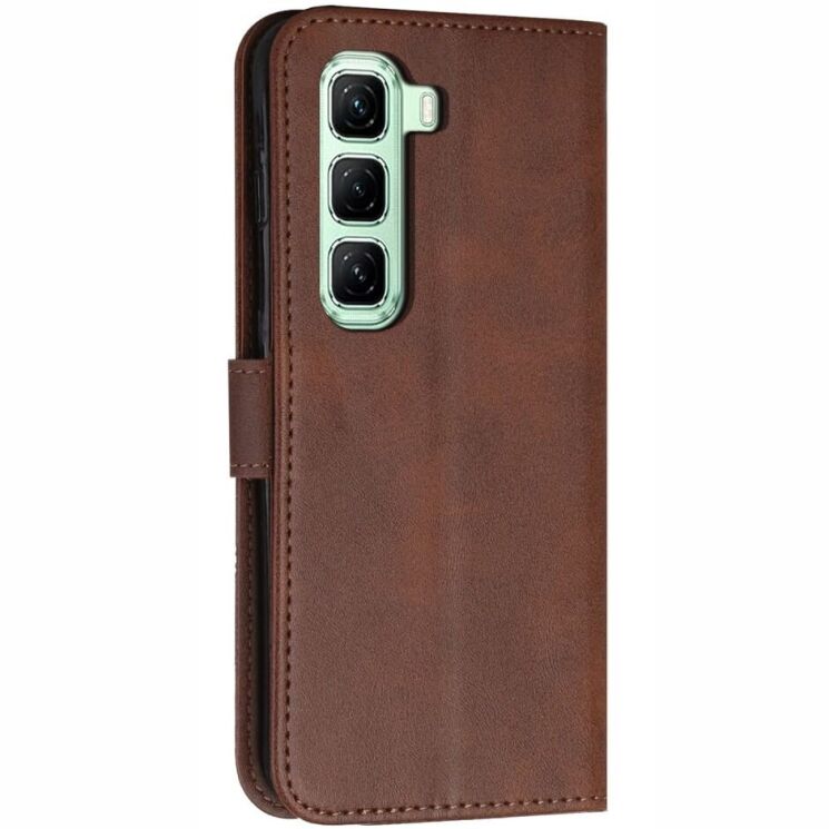 Чехол-книжка UniCase Jet Cover для Infinix Hot 50 Pro Plus - Brown: фото 5 из 10