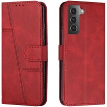 Чехол-книжка UniCase Jet Cover для Samsung Galaxy S22 (S901) - Red: фото 1 из 11