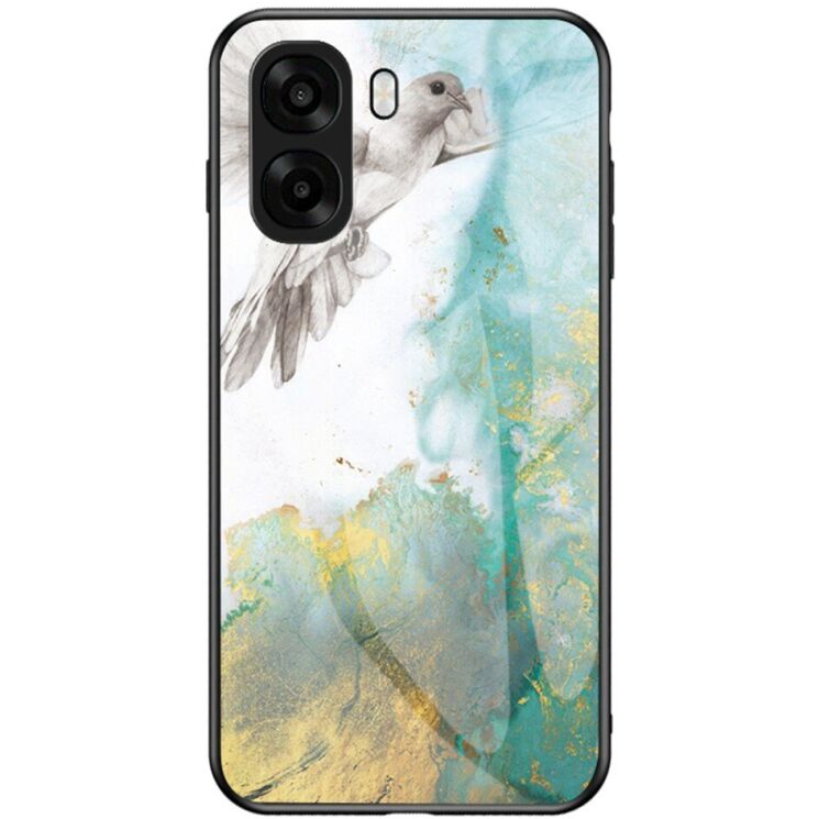 Чехол с рисунком Deexe Gradient Pattern для OPPO A6x - Flying Pigeon: фото 1 из 8