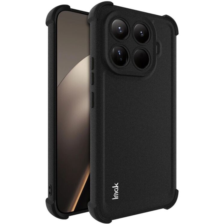 Чохол з посиленими кутами IMAK Airbag MAX Case для Xiaomi 15T Pro - Matte Black: фото 1 з 9