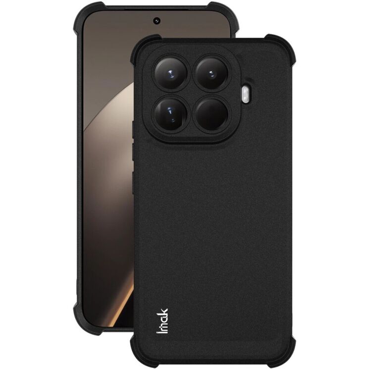Чохол з посиленими кутами IMAK Airbag MAX Case для Xiaomi 15T Pro - Matte Black: фото 2 з 9