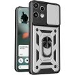 Чохол із захистом камери Deexe Armor Shield для Nothing Phone (3a) Lite - Silver (405427S)