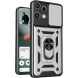 Чохол із захистом камери Deexe Armor Shield для Nothing Phone (3a) Lite - Silver (405427S). Фото 1 з 9