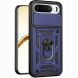 Чохол із захистом камери Deexe Armor Shield для Realme 16 - Blue (412310L). Фото 1 з 9