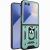 Чехол с защитой камеры Deexe Armor Shield для Samsung Galaxy Flip 8 - Green: фото 1 из 10
