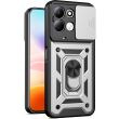 Чехол с защитой камеры Deexe Armor Shield для Xiaomi Redmi 17 - Silver (429023S)