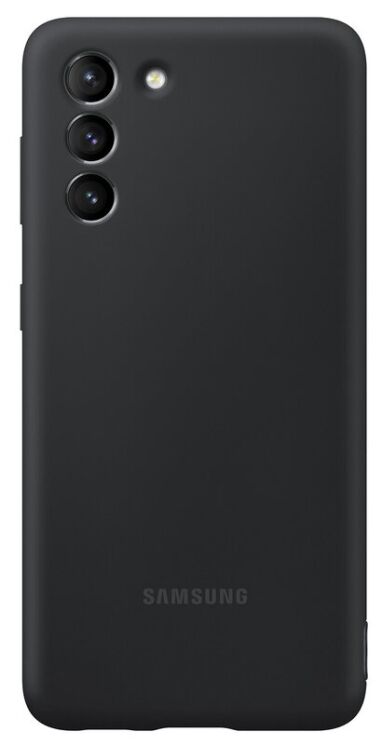 Чехол Silicone Cover для Samsung Galaxy S21 (G991) EF-PG991TBEGRU - Black: фото 1 из 3