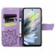 Чехол UniCase Butterfly Pattern для Motorola Moto G35 - Light Purple (367911LV). Фото 2 из 7