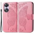 Чехол UniCase Butterfly Pattern для OPPO A78 5G - Pink (340900P)