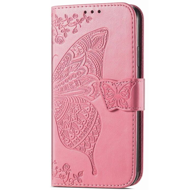 Чехол UniCase Butterfly Pattern для OPPO A78 5G - Pink: фото 6 из 6