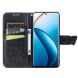 Чехол UniCase Butterfly Pattern для Realme 12 / 12 Plus - Black (355507B). Фото 2 из 8