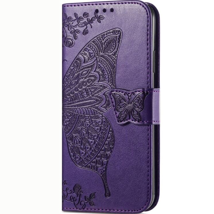 Чехол UniCase Butterfly Pattern для VIVO Y33s / Y21 / Y21s - Purple: фото 5 из 10