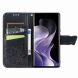 Чехол UniCase Butterfly Pattern для Xiaomi Redmi Note 14 Pro 5G - Black (373123B). Фото 2 из 9