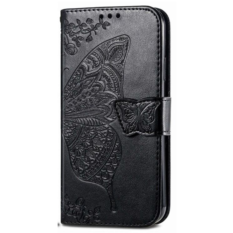 Чехол UniCase Butterfly Pattern для Xiaomi Redmi Note 14 Pro 5G - Black: фото 4 из 9
