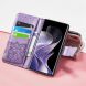 Чехол UniCase Butterfly Pattern для Xiaomi Redmi Note 14 Pro - Light Purple (379104LV). Фото 7 из 12