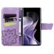 Чехол UniCase Butterfly Pattern для Xiaomi Redmi Note 14 Pro - Light Purple (379104LV). Фото 3 из 12