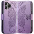 Чехол UniCase Butterfly Pattern для ZTE Blade A36 - Light Purple (402510LV)