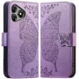 Чохол UniCase Butterfly Pattern для ZTE Blade A36 - Light Purple: фото 1 з 10