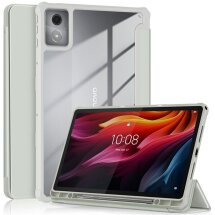 Чeхол UniCase Folio Style для Lenovo Tab K11 Plus - Grey: фото 1 из 12