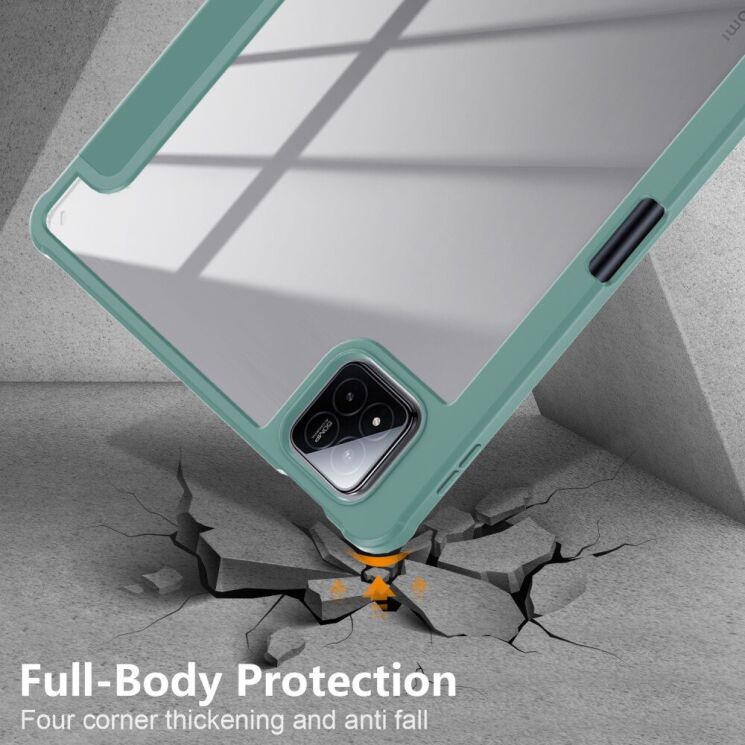 Чeхол UniCase Folio Style для Xiaomi Pad 7 / 7 Pro - Dark Blue: фото 9 из 11