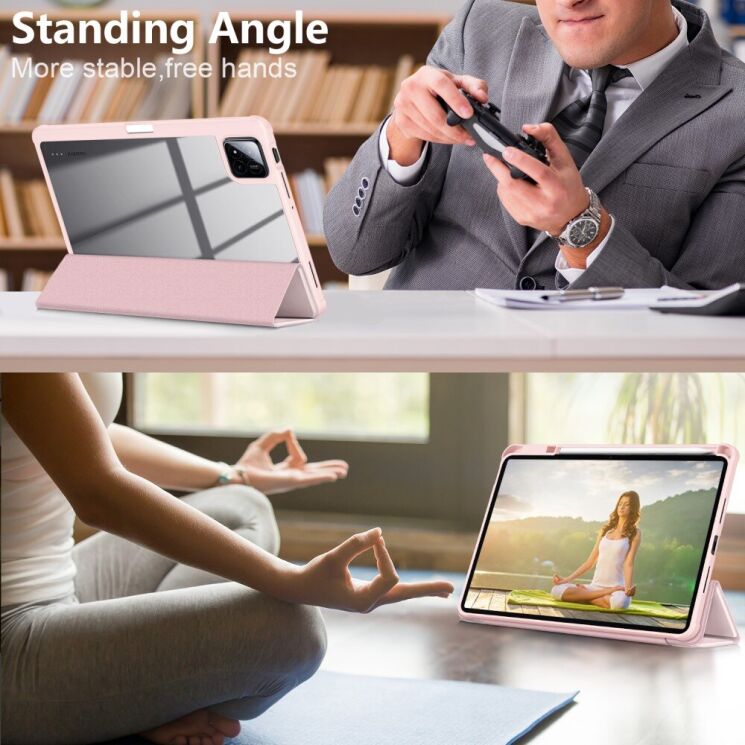 Чeхол UniCase Folio Style для Xiaomi Pad 7 / 7 Pro - Dark Blue: фото 11 из 11