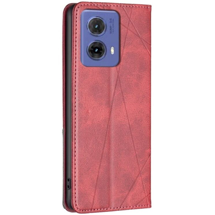 Чехол UniCase Geometric Pattern для Motorola Moto G85 - Red: фото 3 из 8