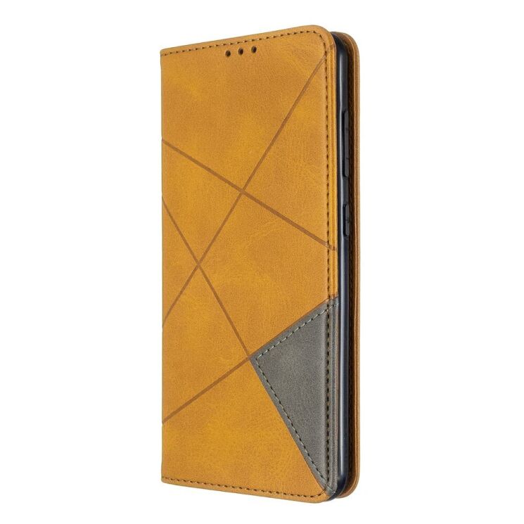 Чохол-книжка з кишеньками UniCase Geometric Pattern для Nokia 7.2 / Nokia 6.2 - Brown: фото 2 з 9
