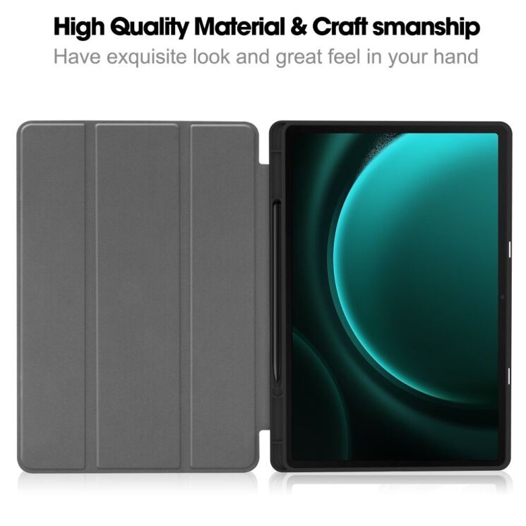 Чехол UniCase Soft UltraSlim для Samsung Galaxy Tab S10 Plus - Dark Blue: фото 4 из 10