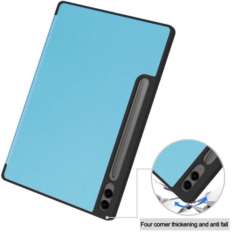 Чехол UniCase Soft UltraSlim для Samsung Galaxy Tab S10 Plus - Dark Blue: фото 8 из 10