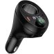 FM модулятор Hoco E88 PD20W + QC3.0 (2Type-C + USB) - Black (923311B). Фото 1 из 8