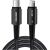 Кабель ESSAGER Sunset Type-C to Lightning (20W, 0.5m) EXCTL-CGB01 - Black: фото 1 из 10