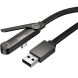 Кабель Hoco U150 USB to Type-C 36W (3A, 1.2m) - Black (896519B). Фото 2 з 9