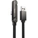 Кабель Hoco U150 USB to Type-C 36W (3A, 1.2m) - Black (896519B). Фото 1 з 9