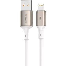 Кабель Proove Flex Metal USB to Lightning (2.4A, 1m) - White: фото 1 из 4
