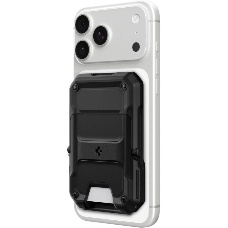 Кардхолдер Spigen Tough Armor Pro (Mag Fit) AFA09327 - Black: фото 3 з 21
