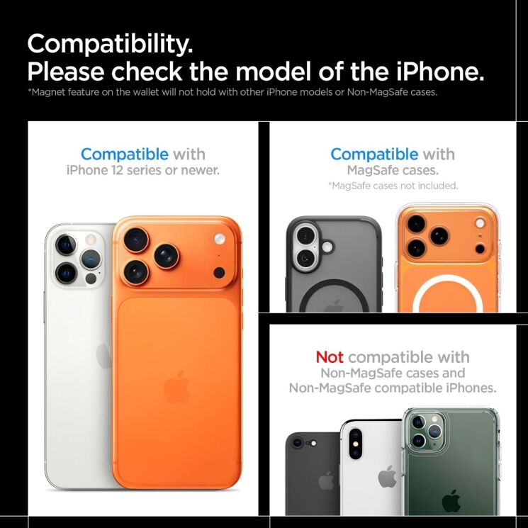 Кардхолдер Spigen Tough Armor Pro (Mag Fit) AFA09327 - Black: фото 16 з 21