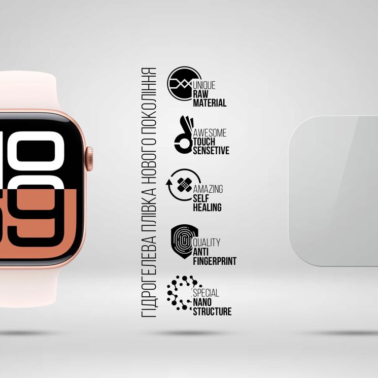 Комплект плівок (6шт) ArmorStandart Watch Film для Apple Watch 10 46 mm: фото 2 з 4