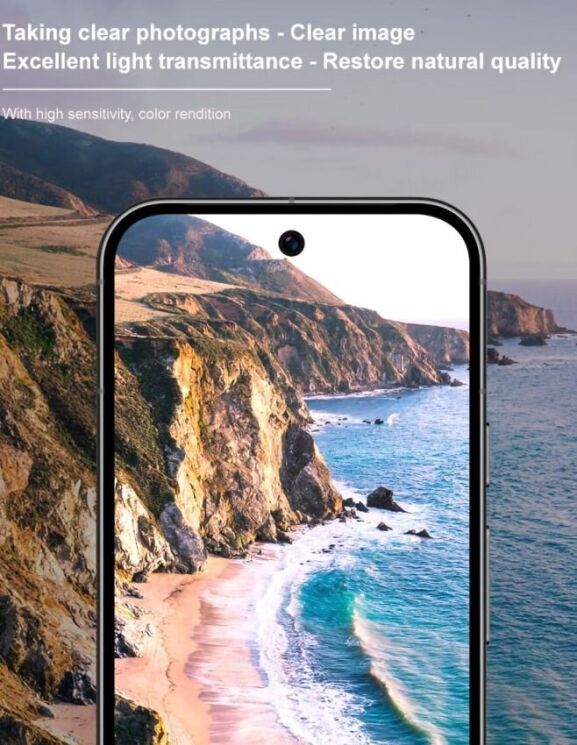 Комплект захисних стекол IMAK Camera Lens Protector для Google Pixel 9: фото 10 из 12