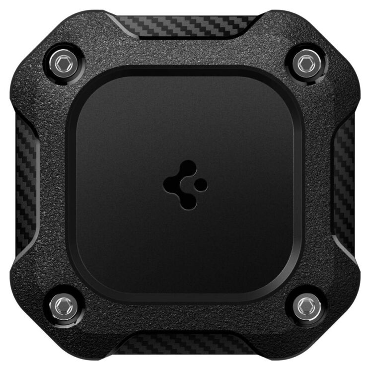 Комплект защитных чехлов (4шт) Spigen Tough Armor Set для Apple AirTag / AirTag 2 (ACS10464) - Black: фото 3 из 14
