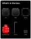 Комплект защитных чехлов (4шт) Spigen Tough Armor Set для Apple AirTag / AirTag 2 (ACS10464) - Black (274028B). Фото 14 из 14