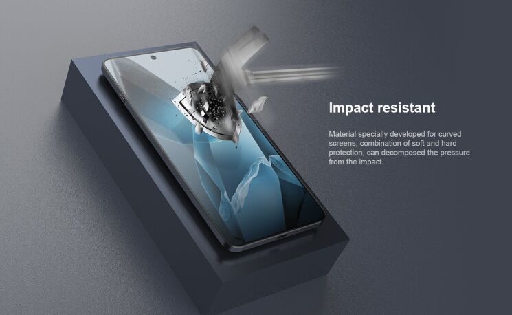Комплект защитных пленок (2 шт) NILLKIN Impact Resistant Curved Film для OnePlus 13 - Black: фото 7 из 19