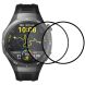 Комплект защитных пленок Deexe Protector Film для Huawei Watch GT 5 Pro (42mm) - Black (371006B). Фото 1 из 5