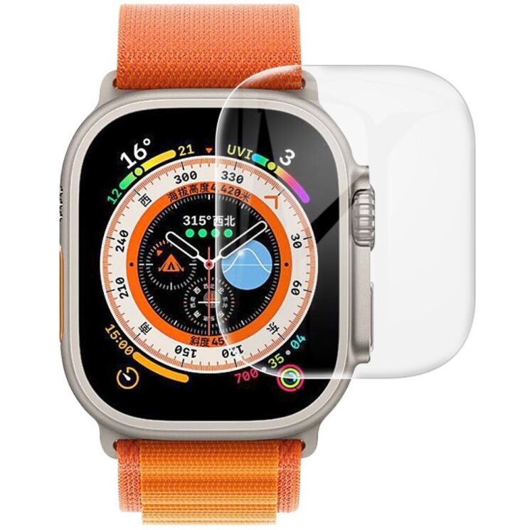Комплект захисних плівок IMAK Hydrogel Film для Apple Watch Ultra / Ultra 2 (49mm): фото 1 з 9