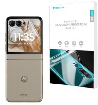 Комплект защитных пленок на внешний экран (2шт) RockSpace Explosion-Proof Matte для Motorola Razr 50: фото 1 из 1