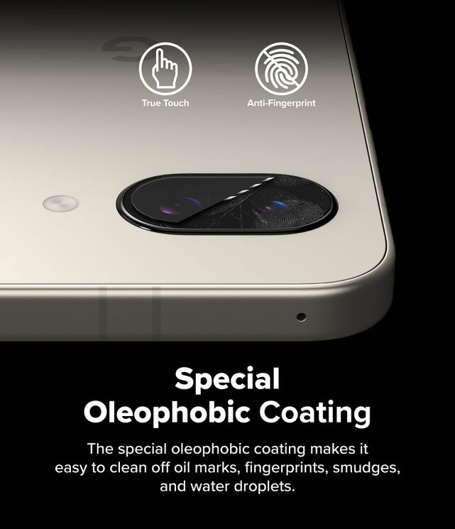Комплект защитных стекол (2шт) Ringke Camera Protector Glass для Google Pixel 9a (8800293853510): фото 6 из 11