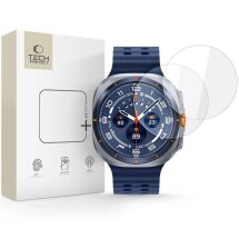 Комплект защитных стекол (2шт) Tech-Protect Glass Fit + для Samsung Galaxy Watch Ultra (47mm) / Ultra (2025): фото 1 из 4