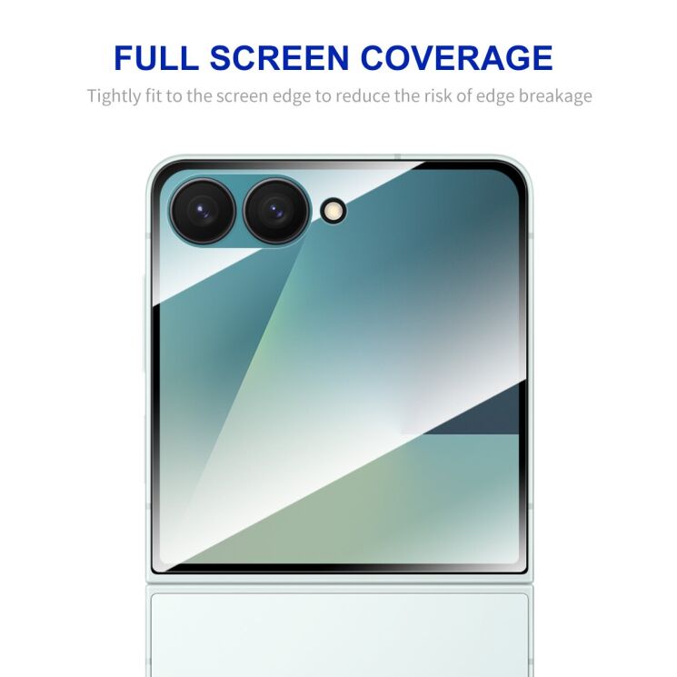 Комплект защитных стекол HAT PRINCE Full Glue Samsung Galaxy Flip 7: фото 2 из 8