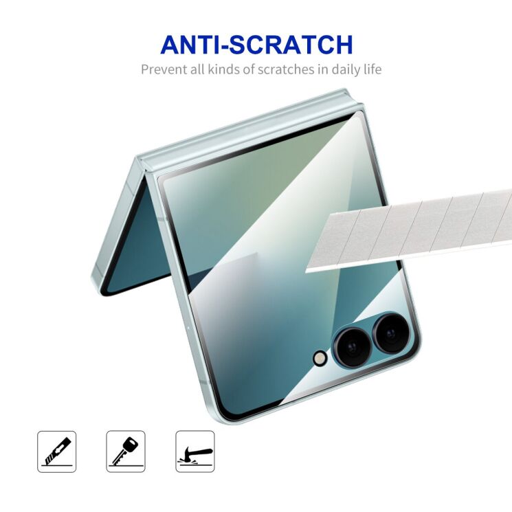 Комплект защитных стекол HAT PRINCE Full Glue Samsung Galaxy Flip 7: фото 4 из 8